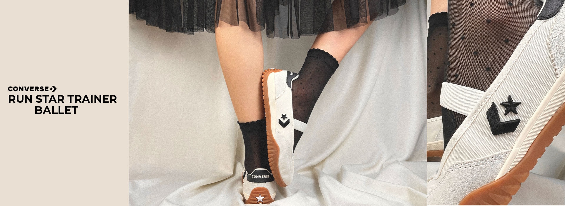 Converse Run Star Trainer Ballet Flat