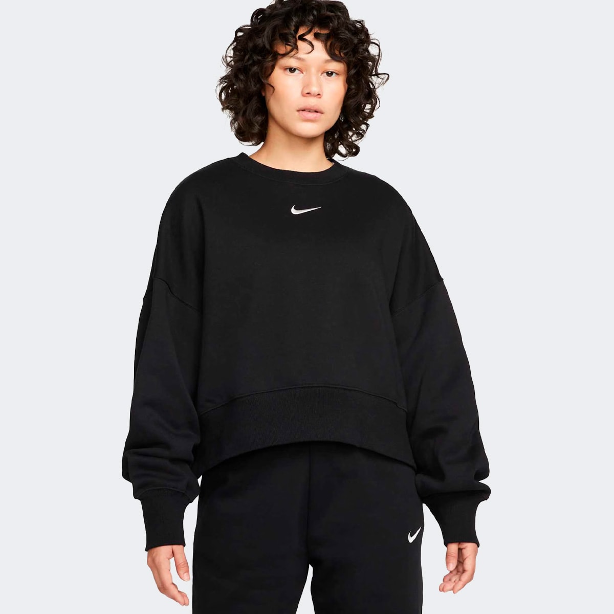 Blusão Nike Sportswear Phoenix Fleece Black Dq5761-010 | Espaço