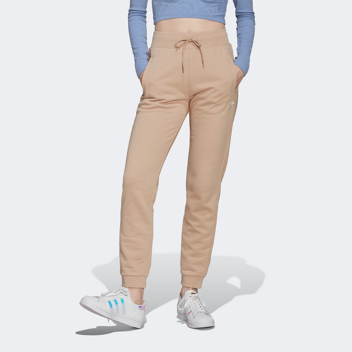 CAL A ADIDAS JOGGER ADICOLOR ESSENTIALS SLIM BEGE HJ7856 Espa o