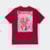 Camiseta Converse Flowers Suco De Cranberry AP01FA25151-982