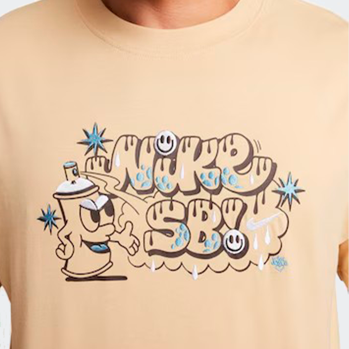 Camiseta Nike SB Max90 Bege Fz6712222 | Espaço.con SNEAKERS & Co.