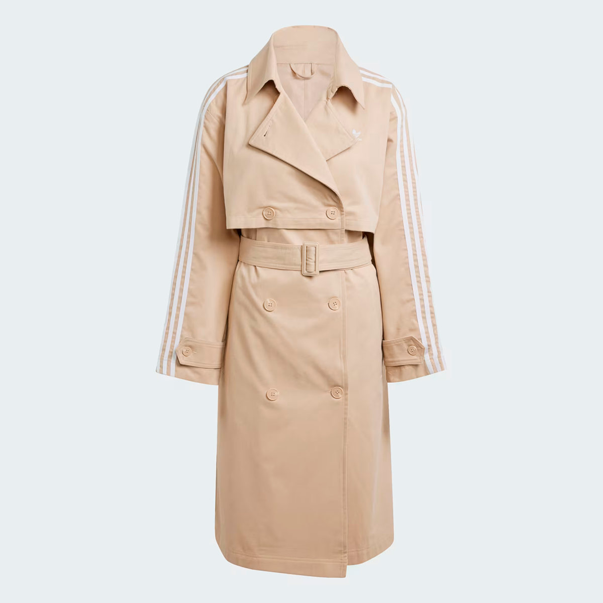 さー　 acka 3way classic trench coat Casaco Adidas Adicolor Trench Coat Sarja Bege Iz0382 | Espaço.con