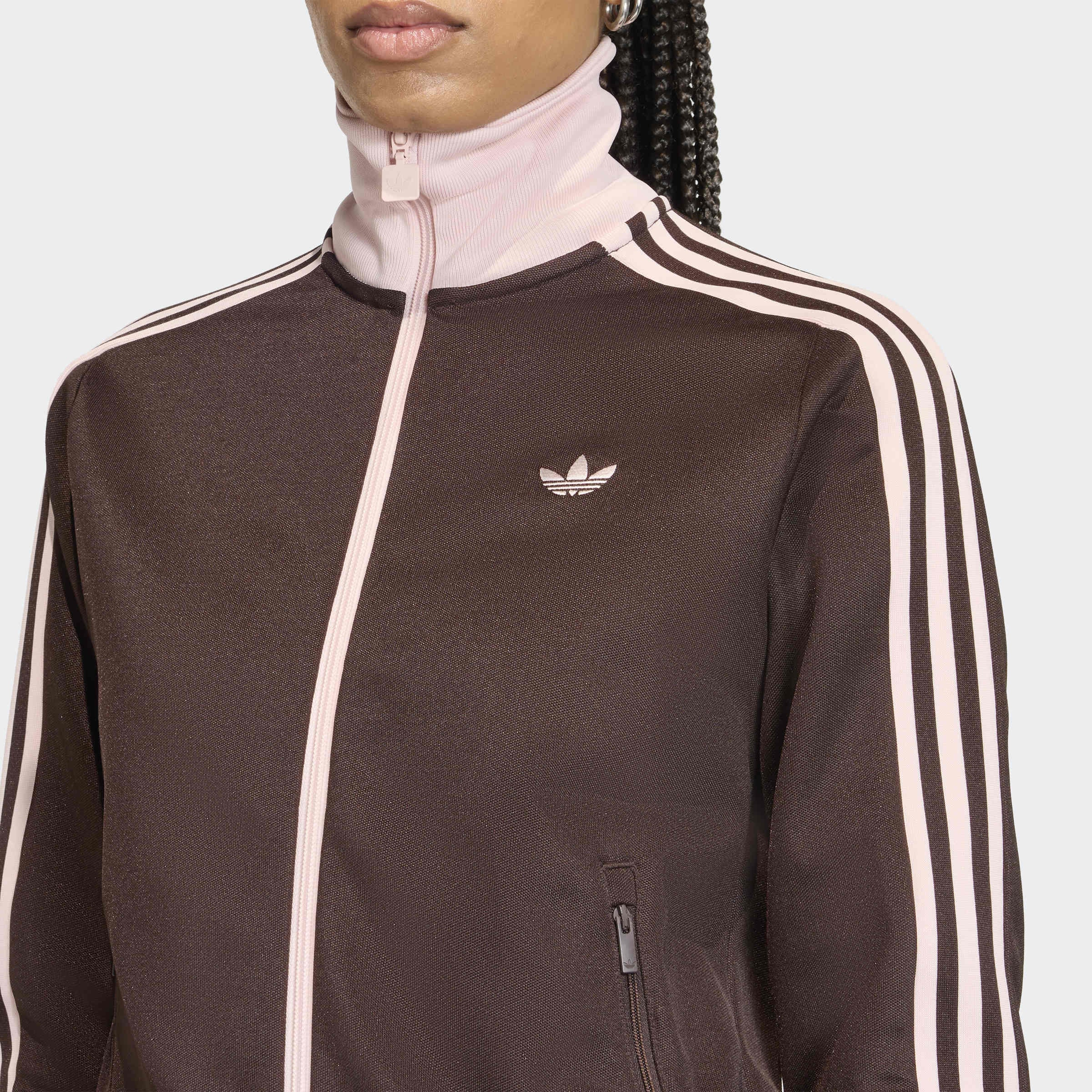 Jaqueta Adidas Classic Aurora Coffee Sandy Pink Kd3742 | Espaço