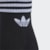 Meias Adidas Três Listras Ankle 3 Pares Preta Cinza Jv7436