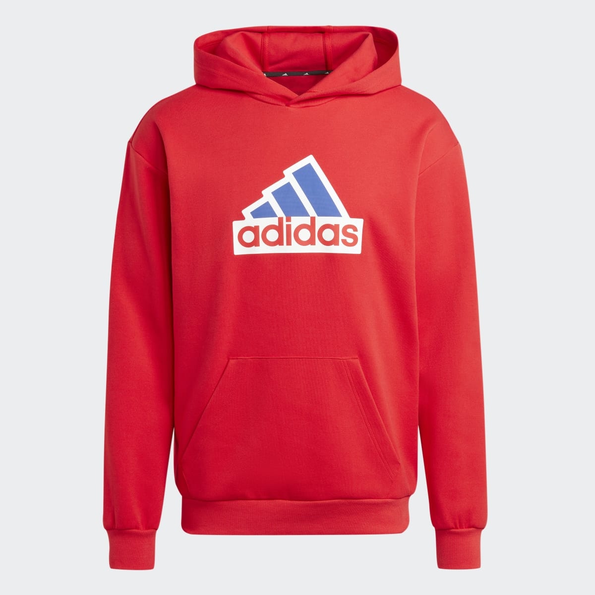 Moletom Adidas Capuz Future Ícones Badge OF Sport Vermelho Is8338