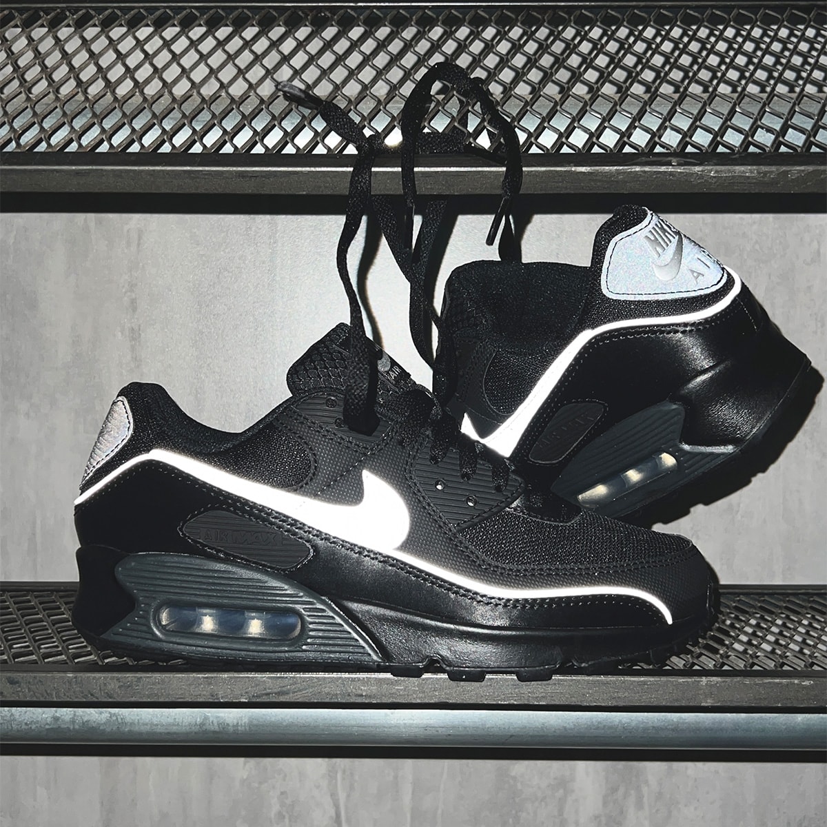 Nike Air Max 90 Premium Preto Cinza Hv4517-002 | Espaço.con