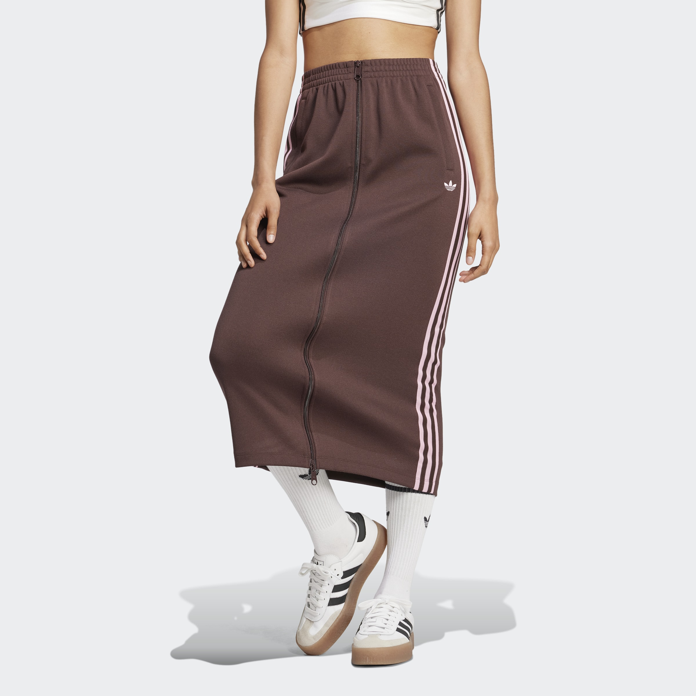 Saia Adidas Originals Midi 70s Winter Café Jn8308 | Espaço.con