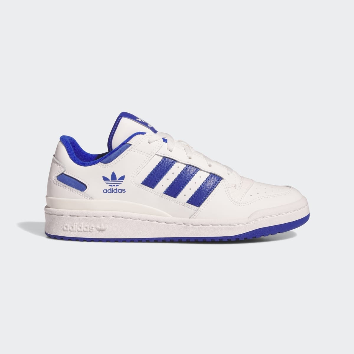 Tênis Adidas Forum Low CL Branco Azul Ih7829 | Espaço.con SNEAKERS
