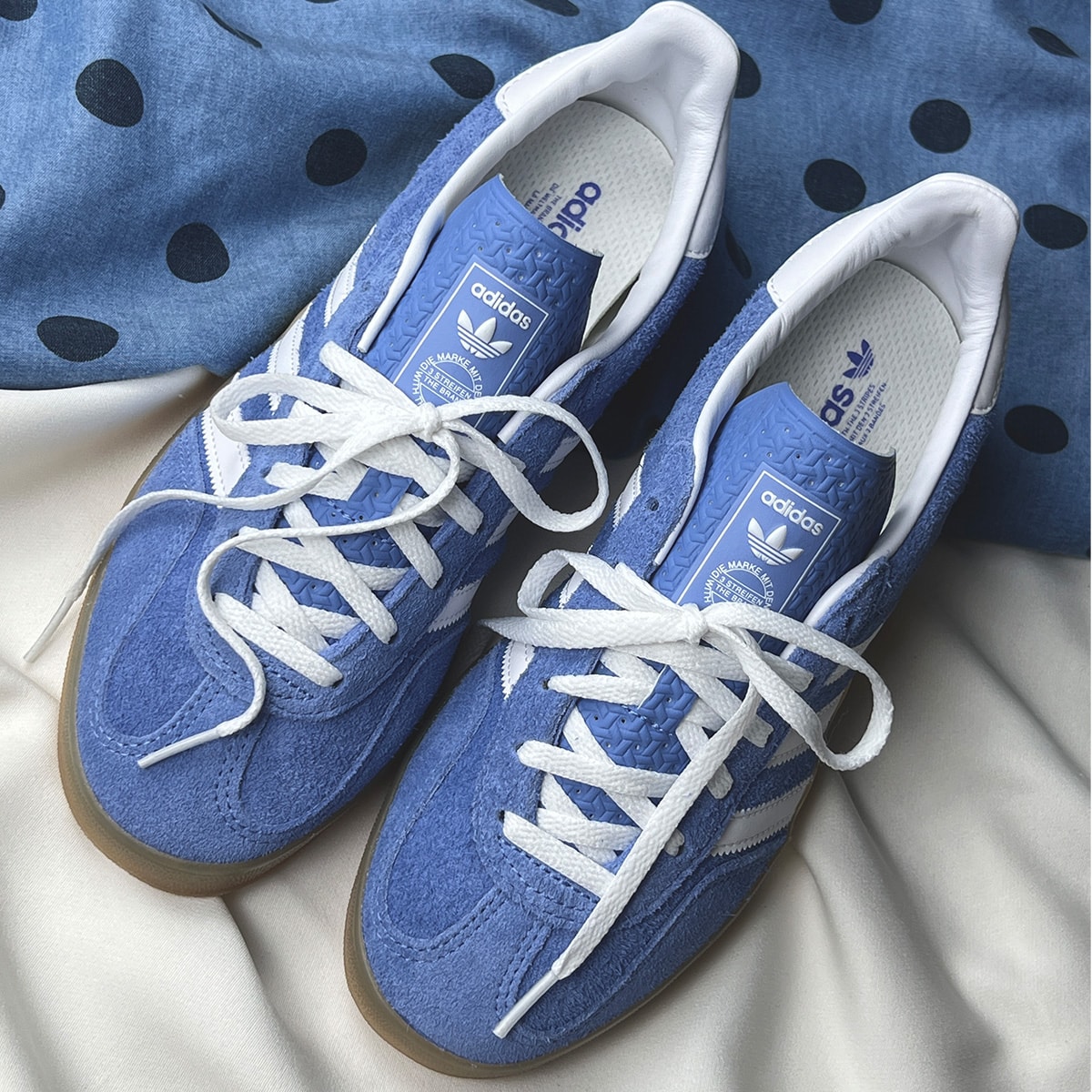 Tênis Adidas Gazelle Indoor Blue Fusion Hq8717 | Espaço.con