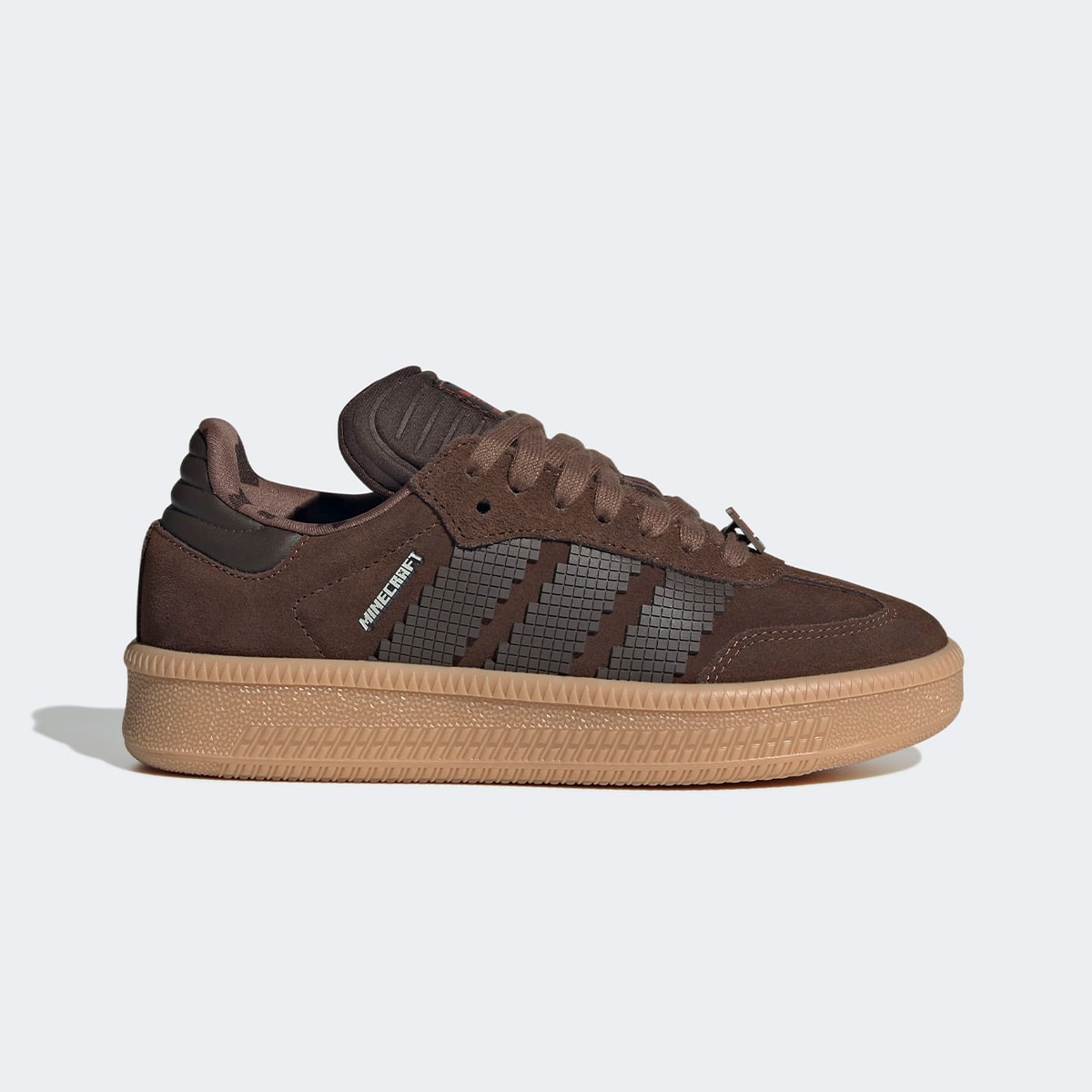 Tênis Adidas Samba Xlg X Minecraft Marrom Jq8934 | Espaço.con