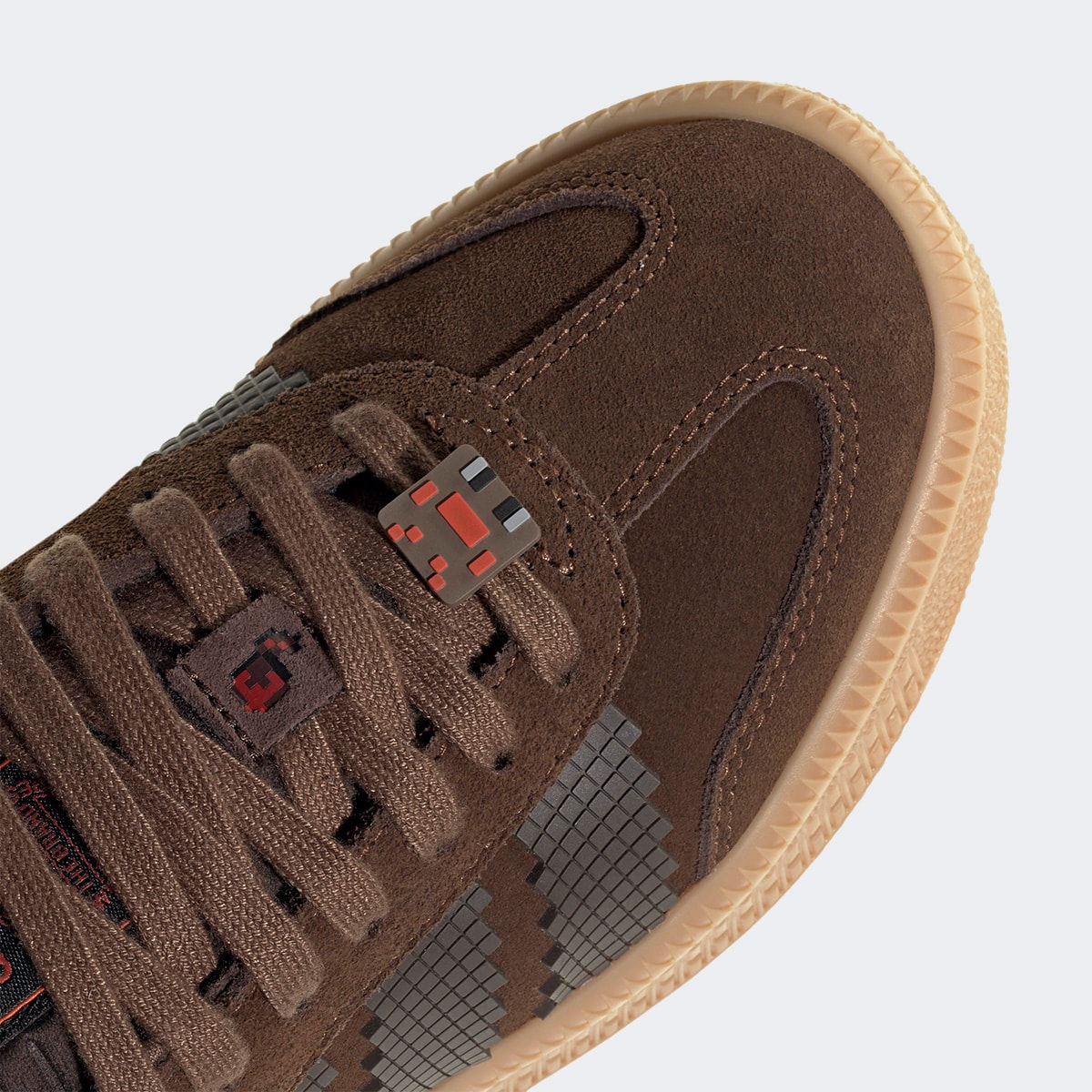 Tênis Adidas Samba Xlg X Minecraft Marrom Jq8934 | Espaço.con