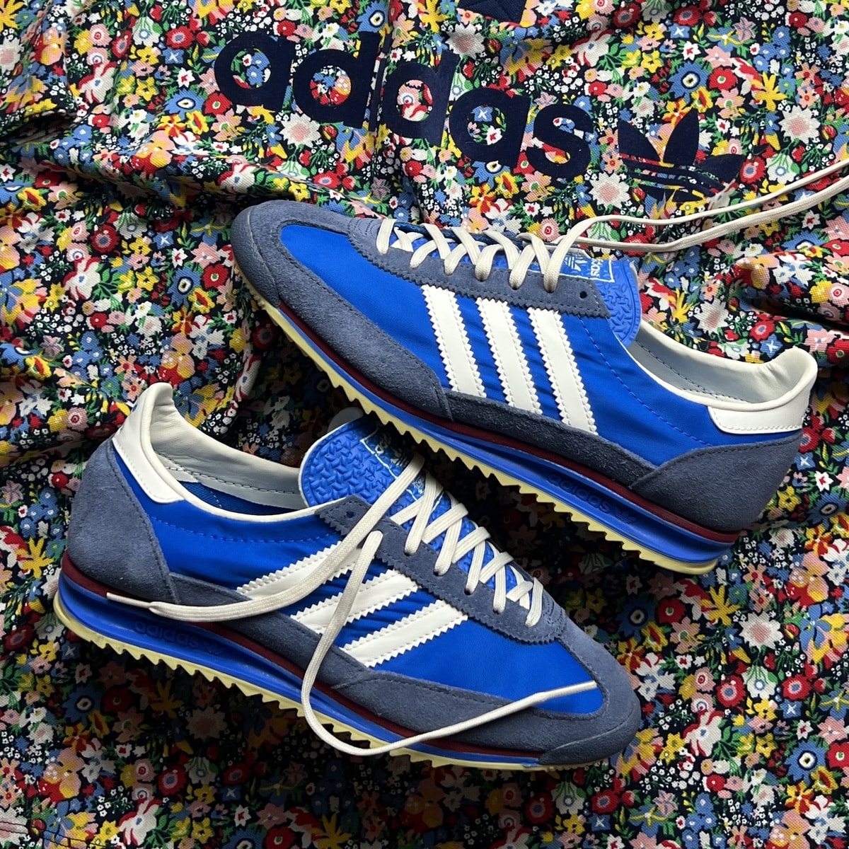 Tênis Adidas SL 72 OG Azul Vermelho Js0255 | Espaço.con SNEAKERS & Co.