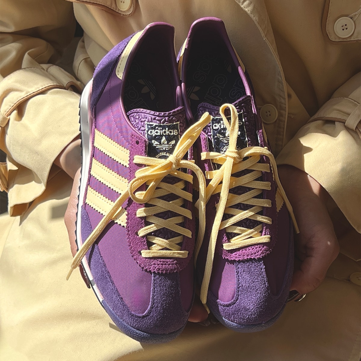 Tênis Adidas SL 72 OG Roxo Amarelo Jq8376 | Espaço.con SNEAKERS & Co.
