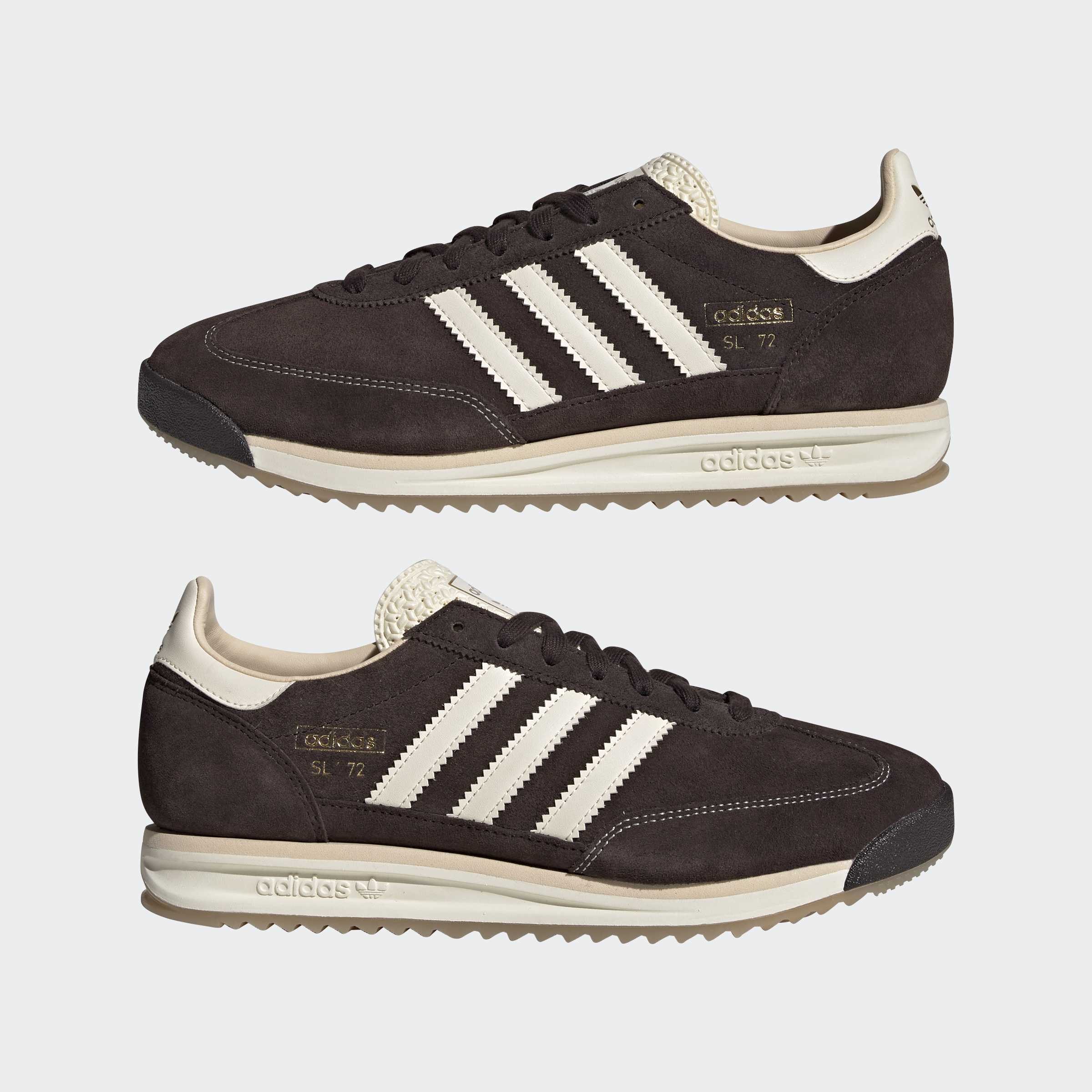 Tênis Adidas SL 72 RS Cream White Dusky Bronze Aurora Coffee