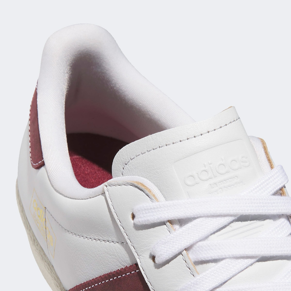 Tênis Adidas Superstar 80 Adv Branco Bordo Jp8529 | Espaço.con