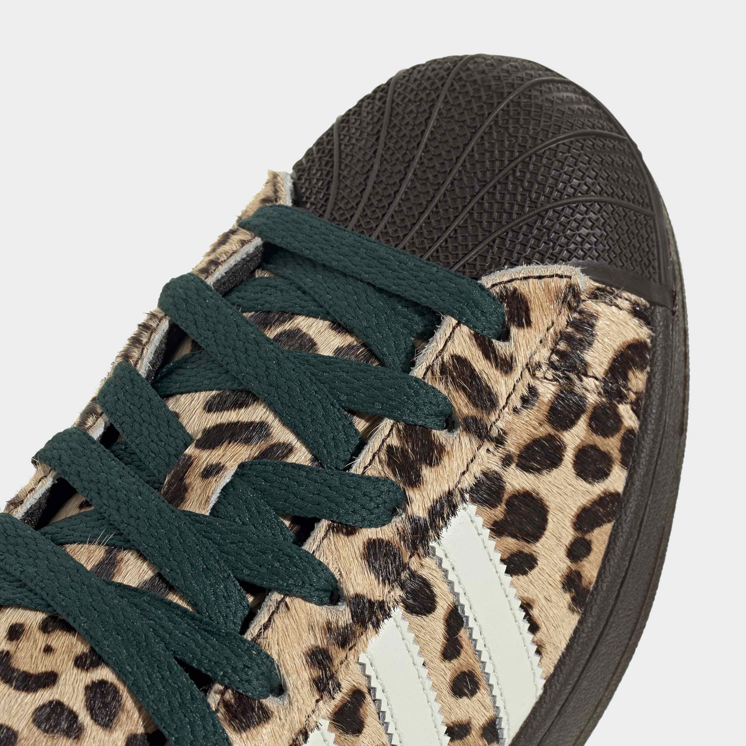 Tênis Adidas Superstar II Leopard Dark Brown Ivory Ki4203 | Espaço