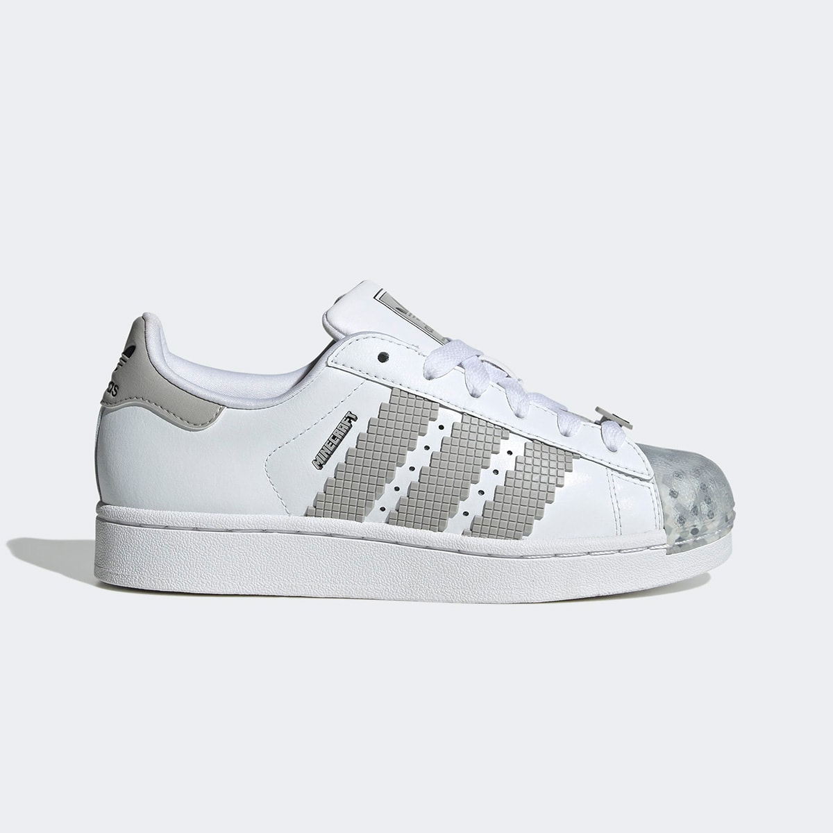 Tênis Adidas Superstar II X Minecraft Branco Cinza Jp8082 | Espaço