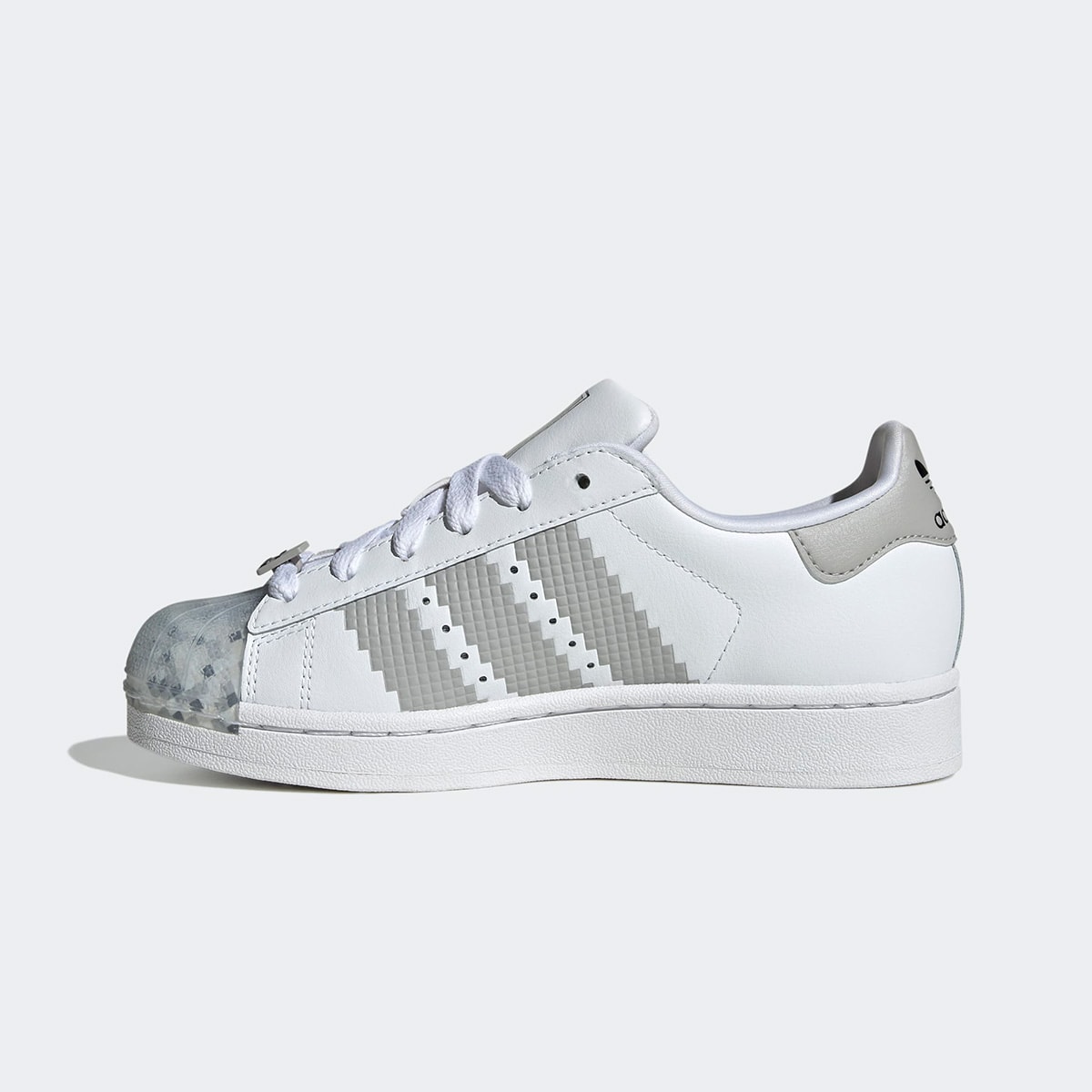 Tênis Adidas Superstar II X Minecraft Branco Cinza Jp8082 | Espaço