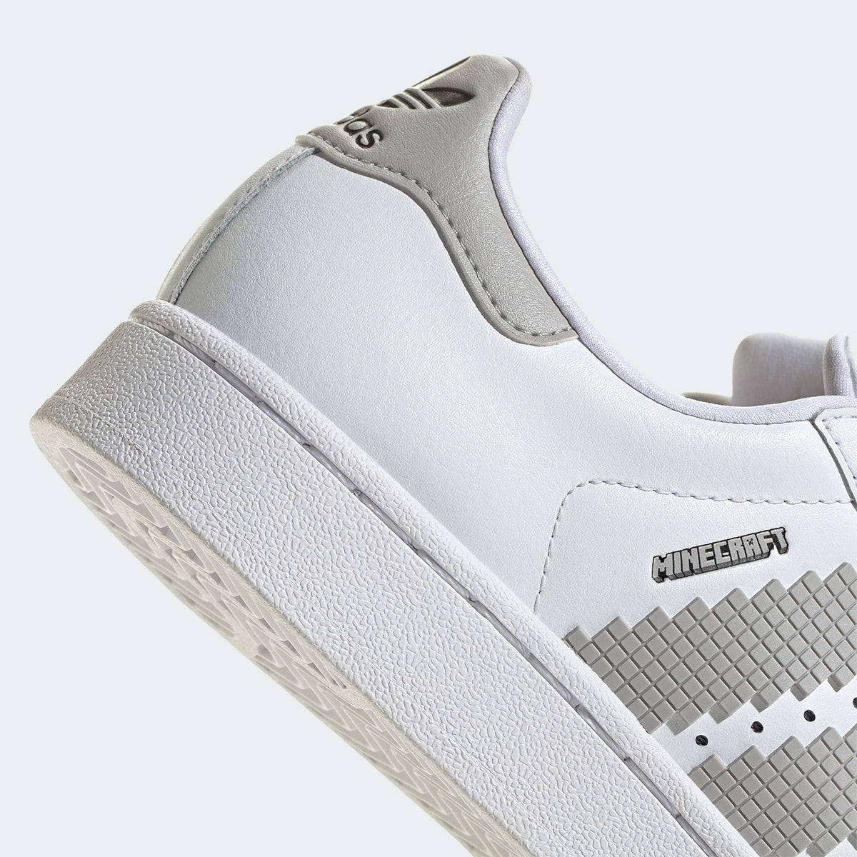 Tênis Adidas Superstar II X Minecraft Branco Cinza Jp8082 | Espaço