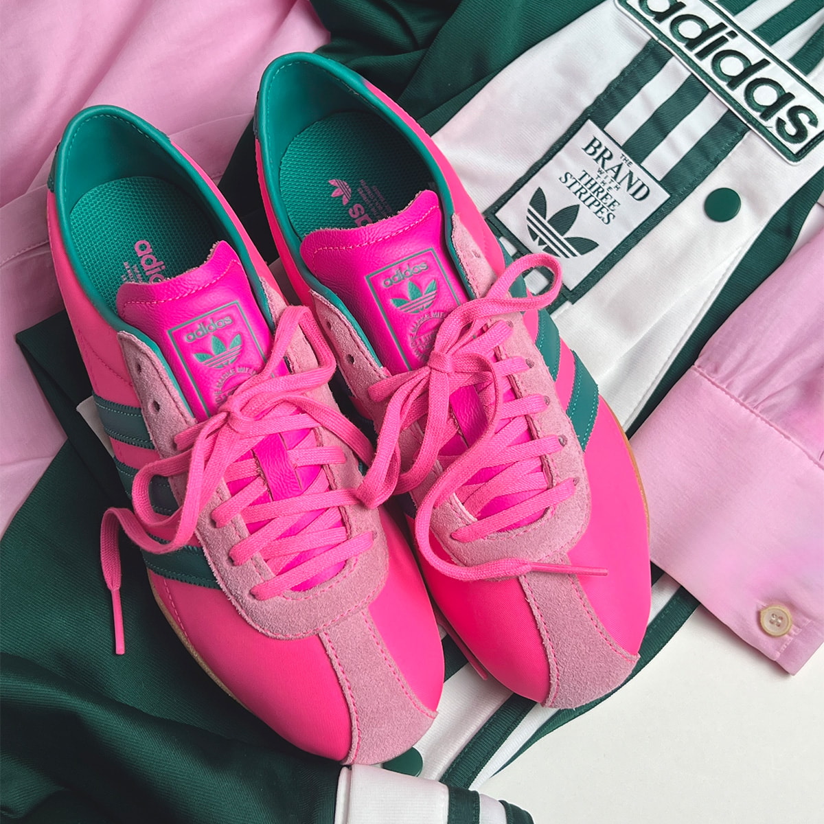 Tênis Adidas Tokyo Pink Green Ih3998 | Espaço.con SNEAKERS & Co.