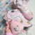 Tênis Care Bears X Adidas Adistar Control 5 Clear Pink Cloud White KK2605