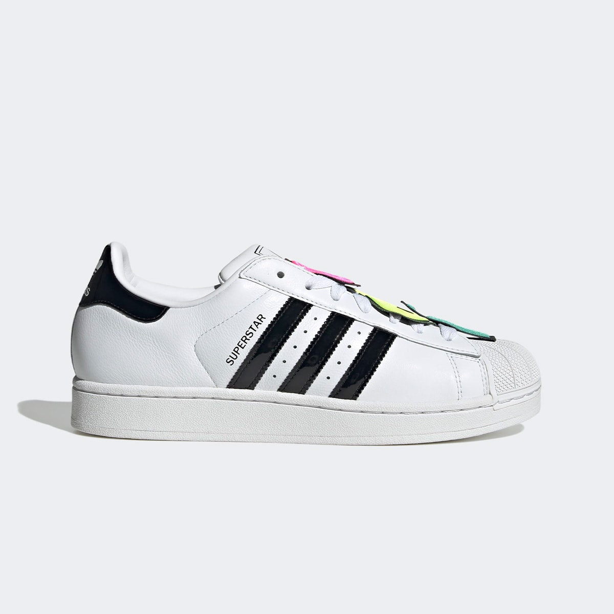 Tênis Adidas X Jeremy Scott Superstar II Branco Preto Jr3584