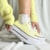 Tênis Chuck Taylor All Star Lift Double Stack Lemon Slushy White A16283c Tênis Chuck Taylor All Star Lift Double Stack Lemon Slushy White A16283c