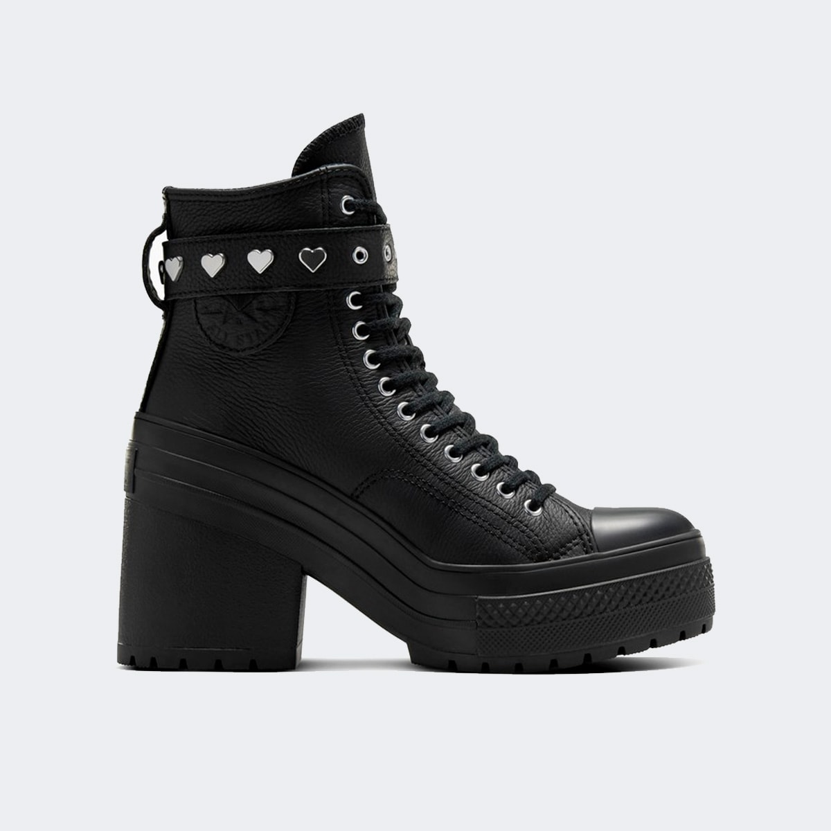 TÊNIS CONVERSE CHUCK 70 DE LUXE HEEL FOUNDATION BLACK EGRET TÊNIS CONVERSE CHUCK 70 DE LUXE HEEL FOUNDATION BLACK EGRET