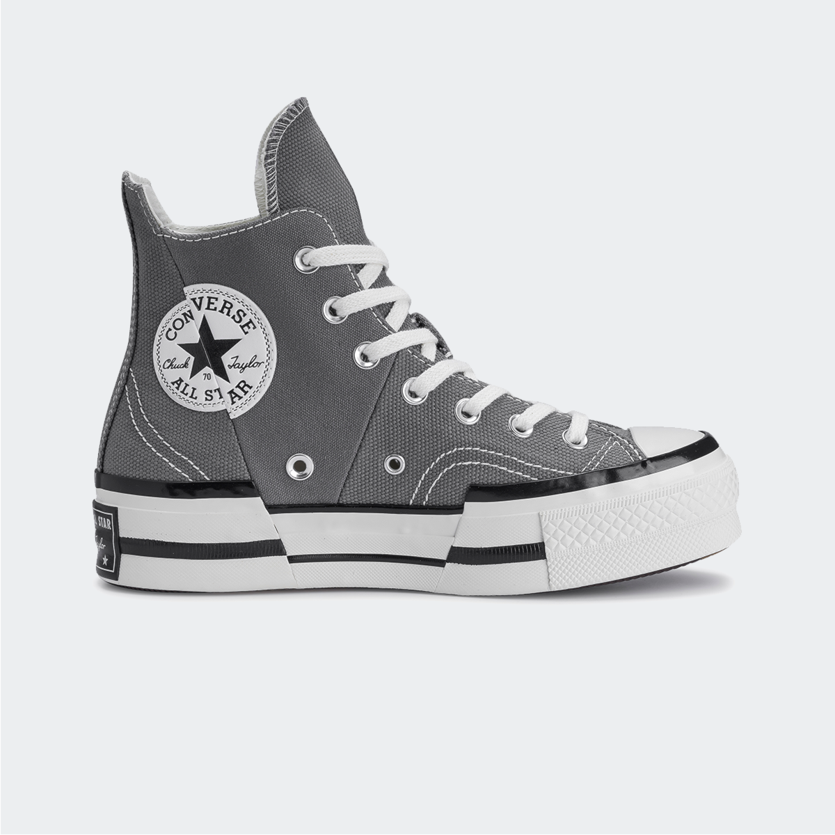 Tênis Converse Chuck 70 Plus Seasonal Cinza Escuro HI Ct19790009