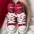 Tênis Converse Chuck Taylor All Star Chucks in love Vemelho Bordo Hi CT32820002 Tênis Converse Chuck Taylor All Star Chucks in love Vemelho Bordo Hi CT32820002
