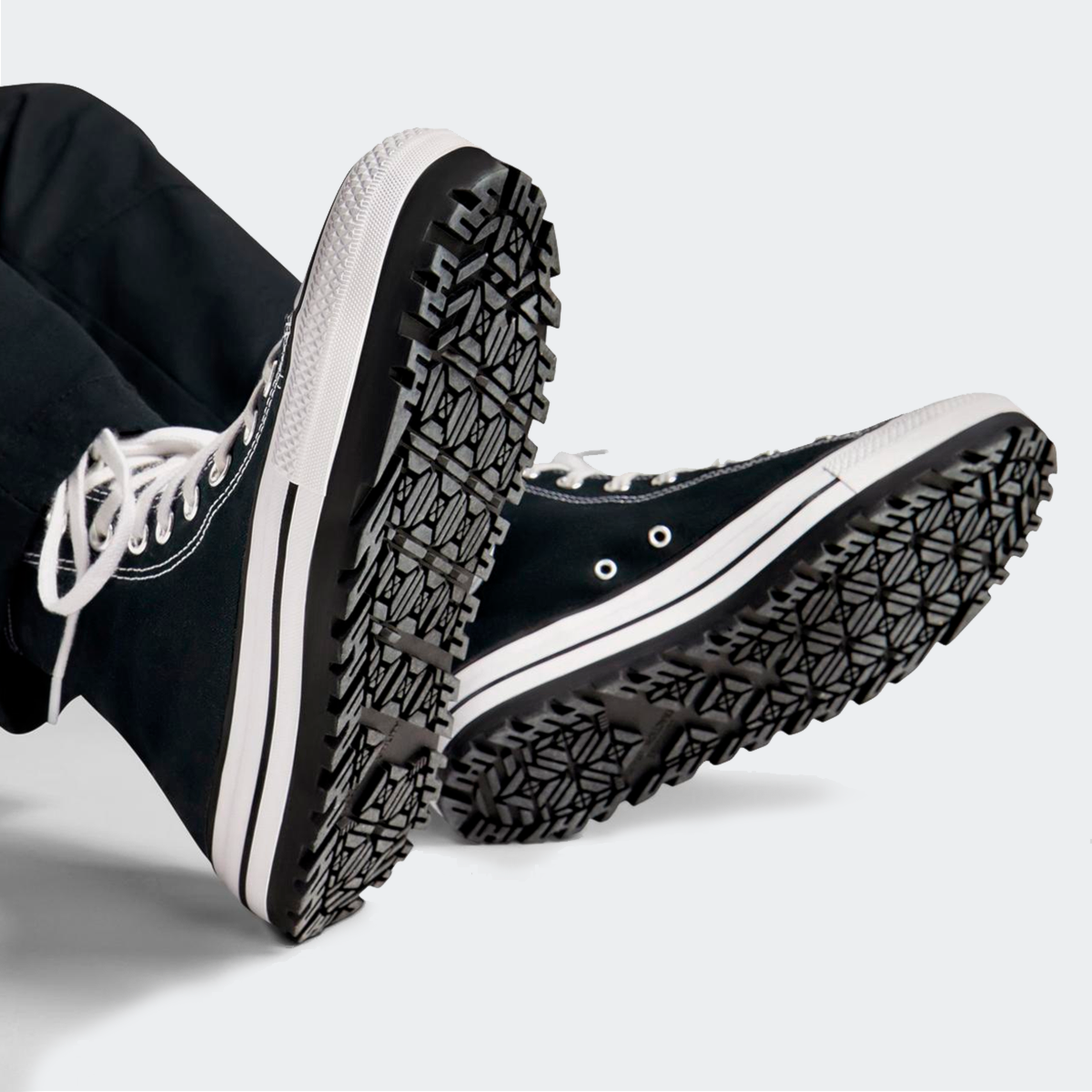 converse black white black