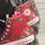 Tênis Converse Chuck Taylor All Star Embroidery Graphic Vermelho Branco Hi Ct30450002