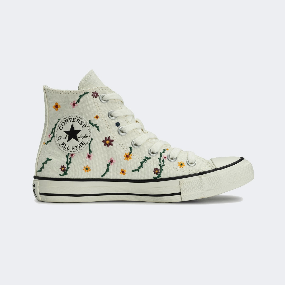 Tênis Converse Chuck Taylor All Star Floral Amendoa Preto HI