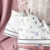 Tênis Converse Chuck Taylor All Star Floral Branco Velho Hi CT34630002