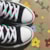 Tênis Converse Chuck Taylor All Star Floral Preto Branco Ox Ct31470001
