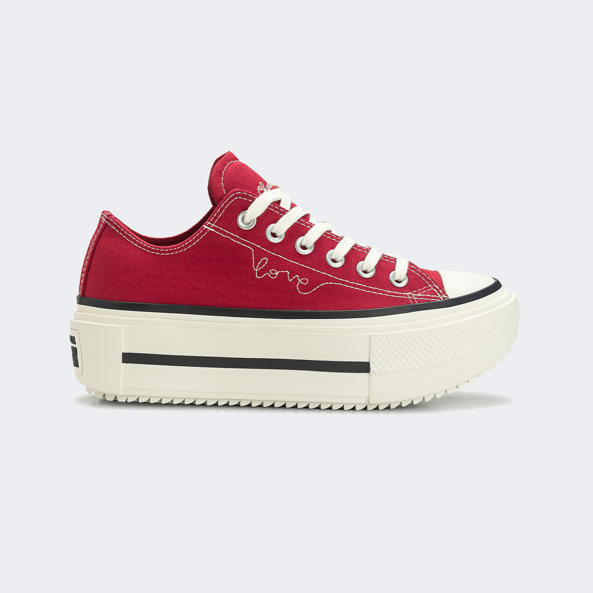 Tênis Converse Chuck Taylor All Star Lift Chucks IN Love Preto
