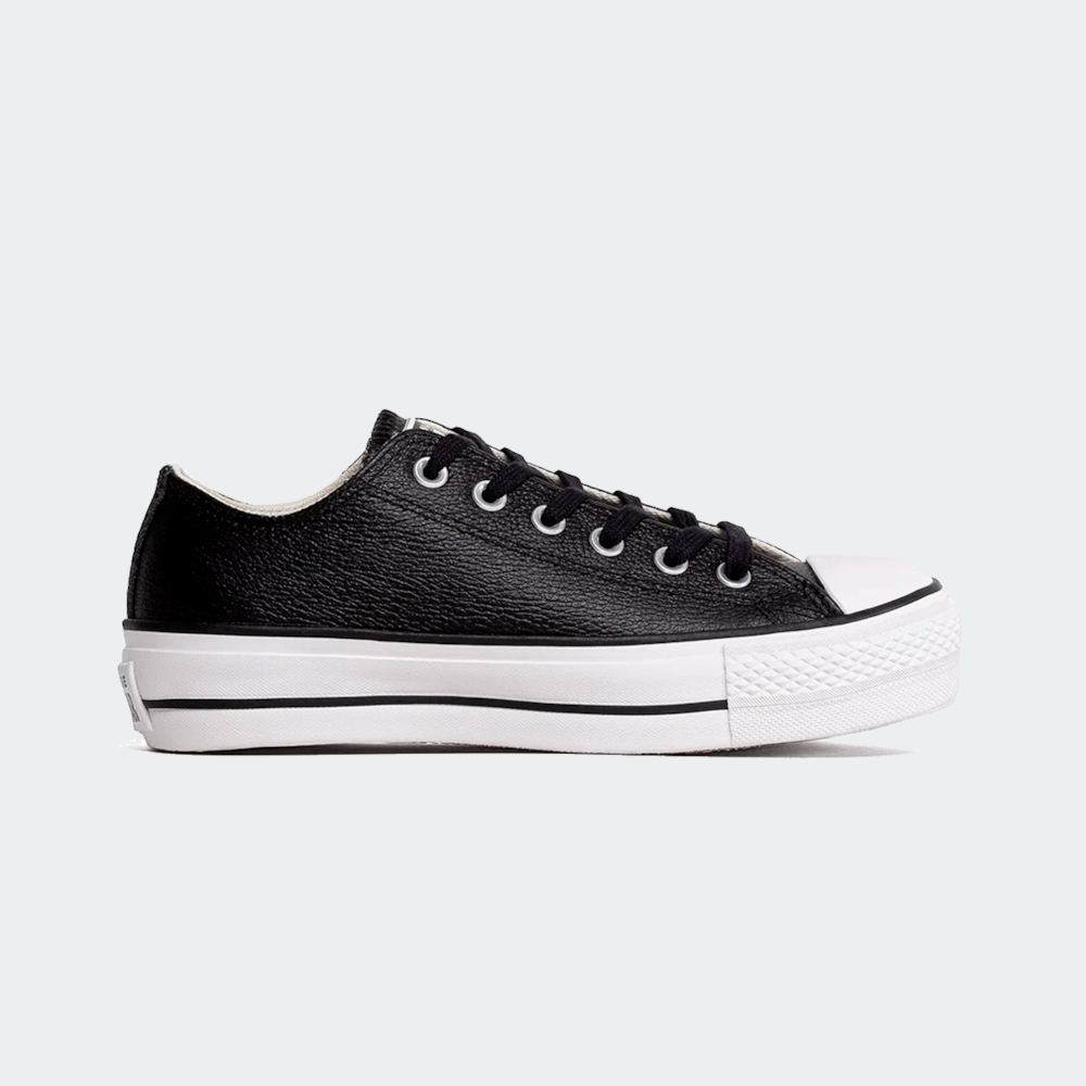 Converse All Star Chuck Taylor Lift Platform Leather Preto 35