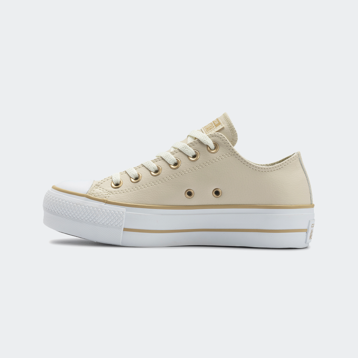 Tênis Converse Chuck Taylor All Star Shinefetti Nude Rosa Branco