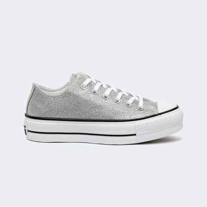 Tênis Converse All Star Chuck Taylor Cano Alto Unissex CT14620001 - Tênis  Converse All Star Chuck Taylor Cano Alto Unissex CT14620001 - Prata -  Converse All Star