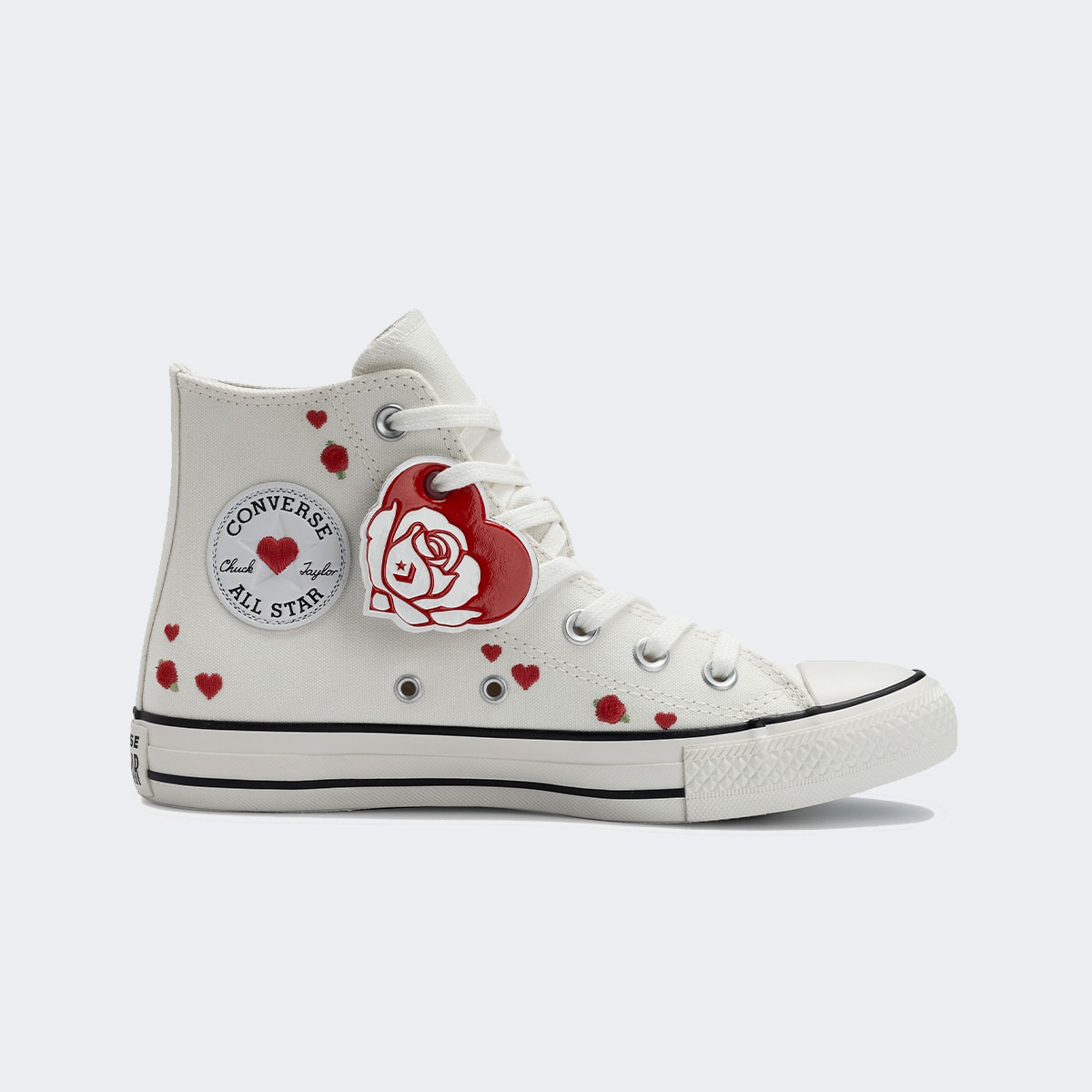 Tênis Converse Chuck Taylor All Star Love ME Love ME Not Amendoa