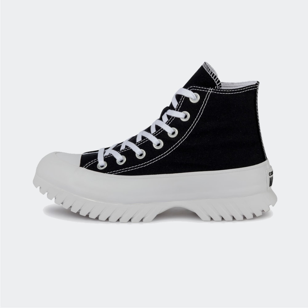 TÊNIS CONVERSE CHUCK TAYLOR ALL STAR LUGGED 2.0 PRETO BRANCO HI ...