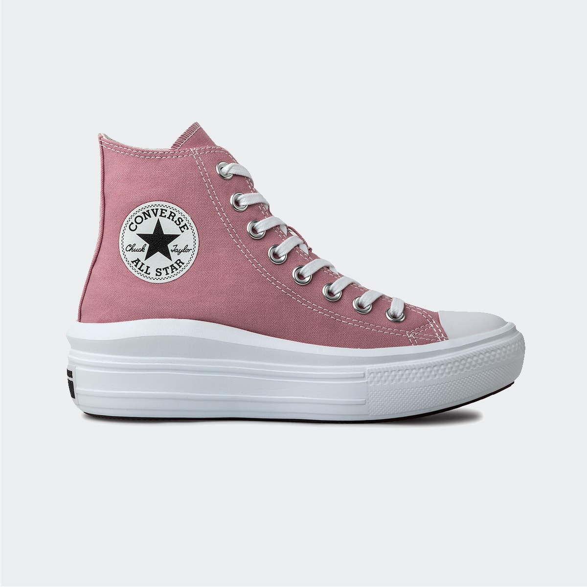 Tênis converse shops chuck taylor all star plataform rosa ferrugem