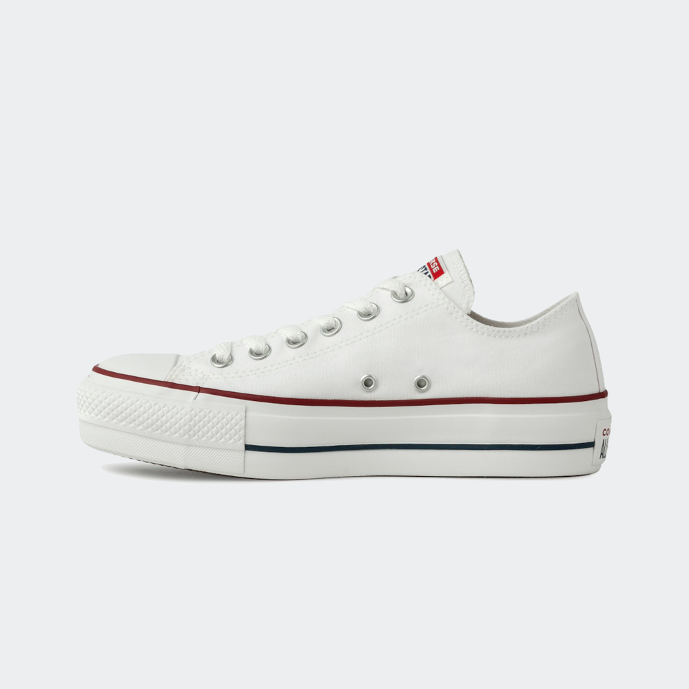 Tênis Converse Chuck Taylor All Star Platform Branco/Preto - Espaco Tenis