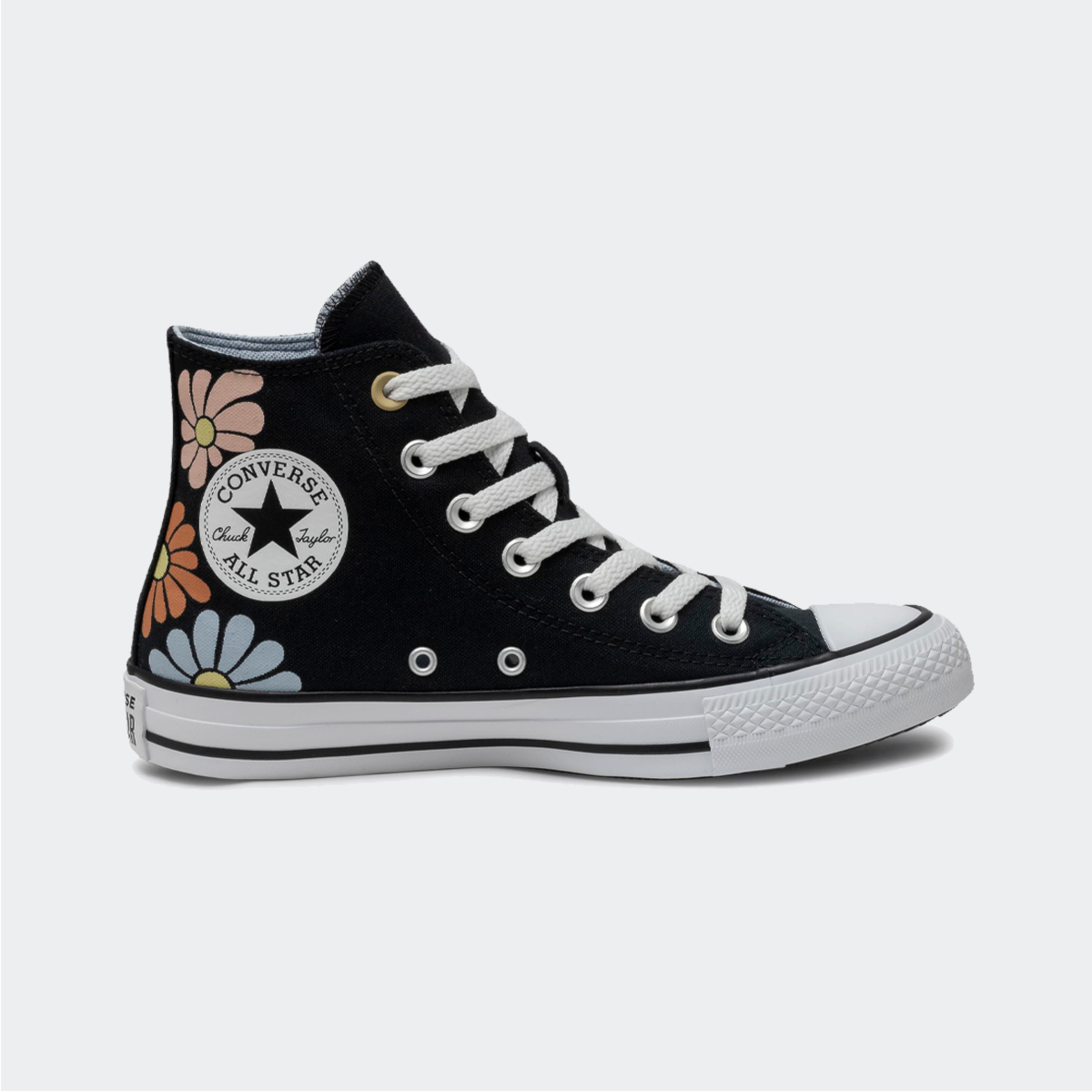 All star best sale preto com rosa