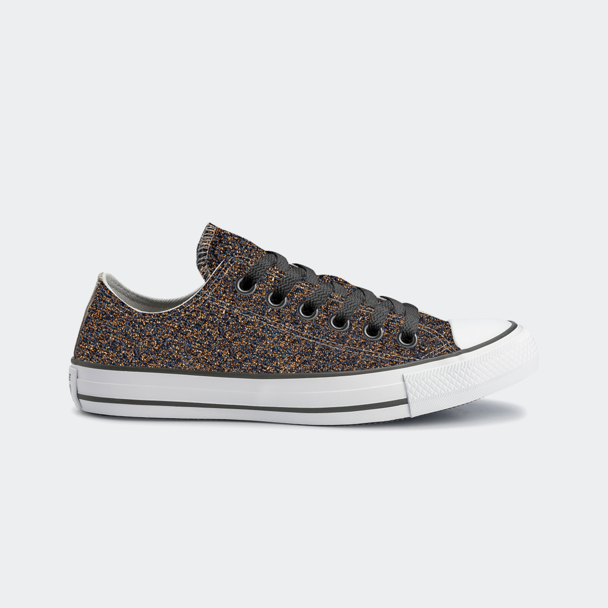 Tênis Converse Chuck Taylor All Star Pretty Patina Grafite Escuro