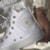 Tênis Converse Chuck Taylor All Star School Daze Material Branco Amendoa Hi Ct31340002