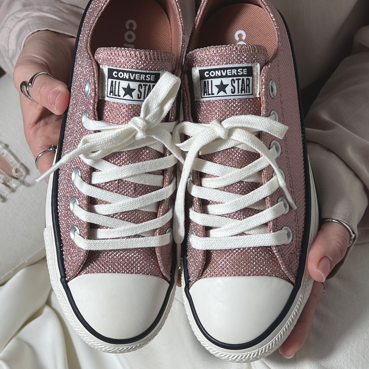 Tênis Converse Chuck Taylor All Star Shine Rosa Fosco HI