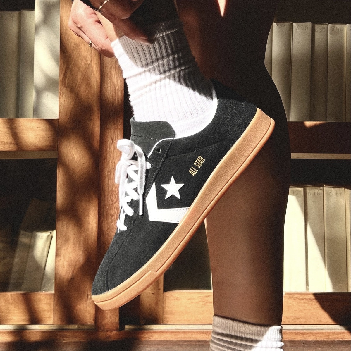Tênis Converse Classic Trainer Suede Black White Gum A16534c