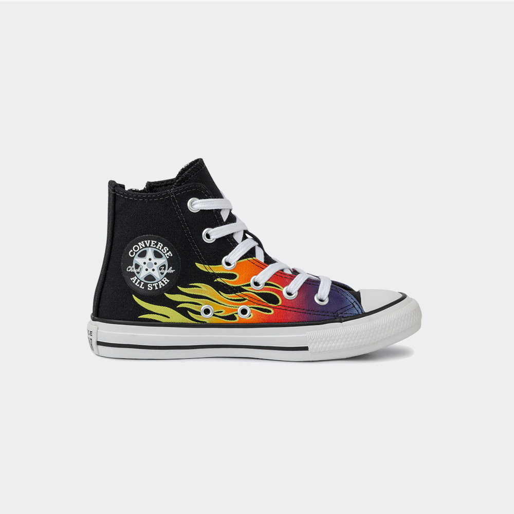 Tênis Converse Chuck Taylor All Star Platform Hi Preto - Espaco Tenis