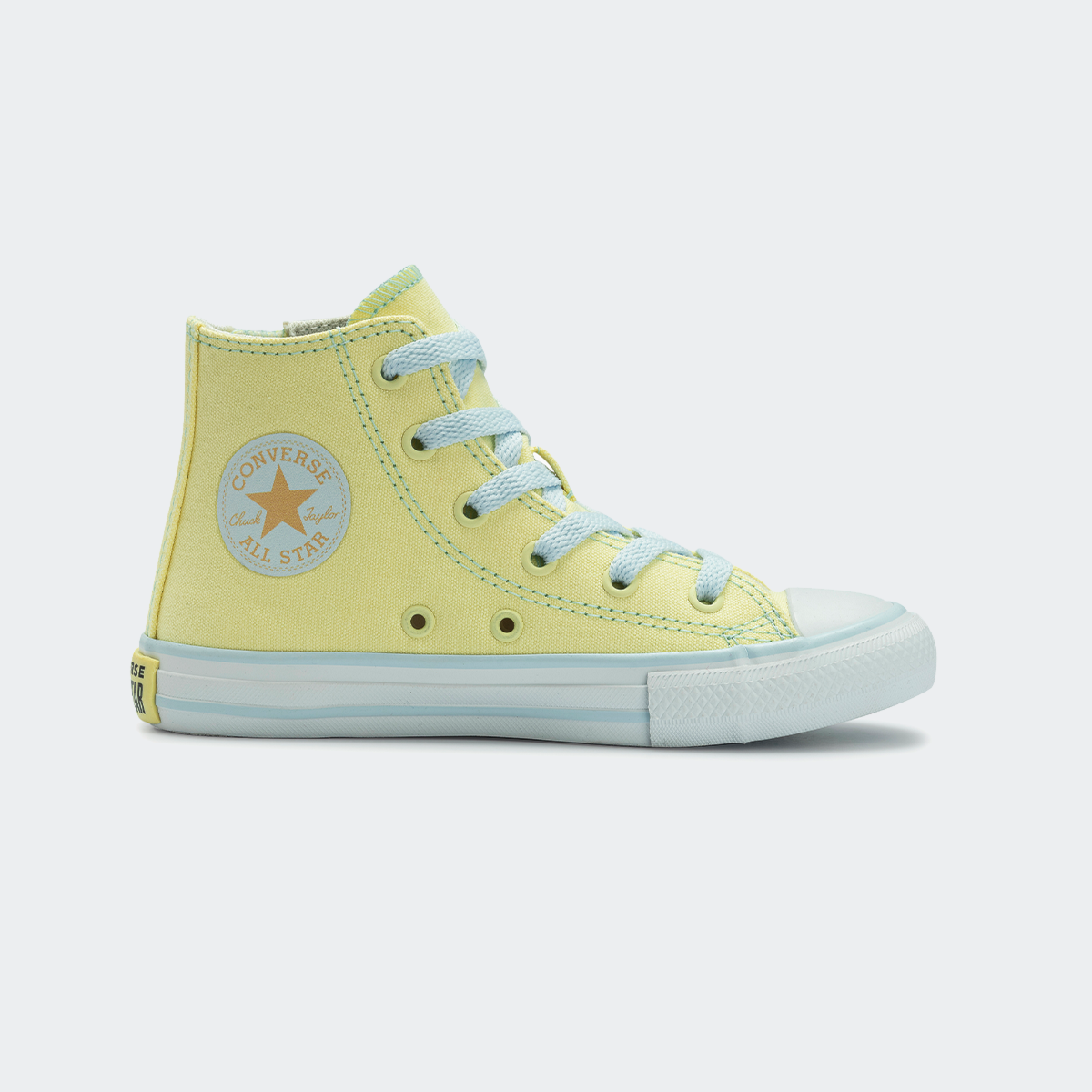 Tênis Converse Kids Chuck Taylor All Star Side Zip Canvas +1 Lilas